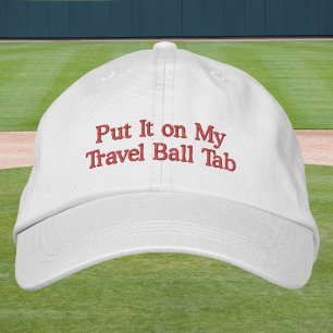 Casquette Brodée Maman de balle de voyage Mets-le sur mon onglet de