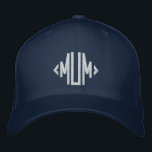 Casquette Brodée Maman Simple Moderne Typographie Personnalisée<br><div class="desc">Mum Simple Moderne Typographie Personnalisée Brodée Casquette de baseball comprend le texte simple et moderne brodé "Mum". Parfait comme cadeau pour maman pour la fête des mères,  Noël,  anniversaire et plus. Créé par Evco Studio www.zazzle.com/store/evcostudio</div>
