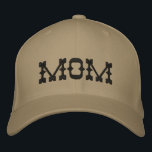 Casquette Brodée Maman Simple Moderne Typographie Personnalisée<br><div class="desc">Mom Simple Modern Typography Custom Embroder Baseball Casquette avec broderie,  le texte simple et moderne brodé "Mom". Parfait comme cadeau pour maman pour la Fête des Mères,  Noël,  anniversaire et plus encore. Créé par Evco Studio www.zazzle.com/store/evcostudio</div>