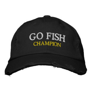 Casquette Brodée Marchandises sportives Golf Board Jeux GO FISH
