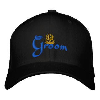 Casquette Brodée Mariage de chambre noir