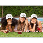 Casquette Brodée Mariage Dream Team, Mariée, Bachelorette Party<br><div class="desc">Notre casquette de baseball "Mariage Dream Team" fait un excellent accessoire pour les serveuses d'mariées à une soirée bachelorette, une douche nuptiale, ou simplement profiter d'une journée ensoleillée entre amis. Design présente une typographie simple et minimaliste de "l'équipe de rêve Mariage" et une illustration de deux anneaux mariages entrelacés d'un...</div>