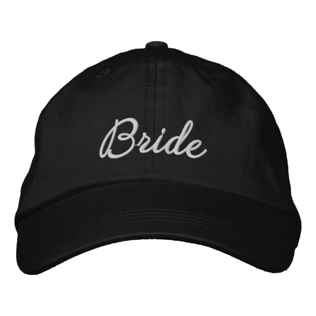 Casquette Brodée Mariée (Devant)