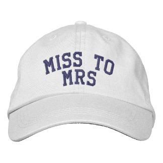 Casquette Brodée Mariée personnalisée brodée