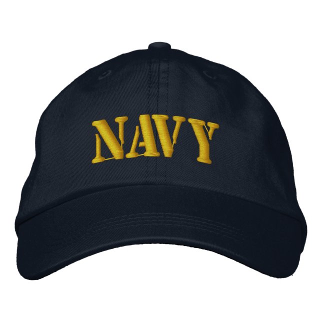 CASQUETTE BRODÉE MARINE (Devant)