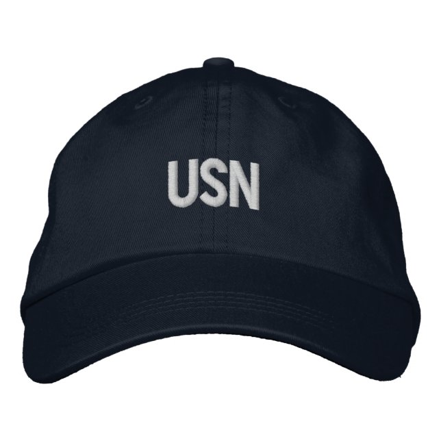 Casquette Brodée marine des Etats-Unis (Devant)