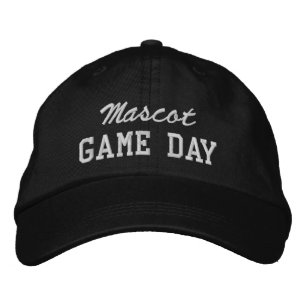 Casquette Brodée Mascotte ou nom d'équipe personnalisé pour le jour