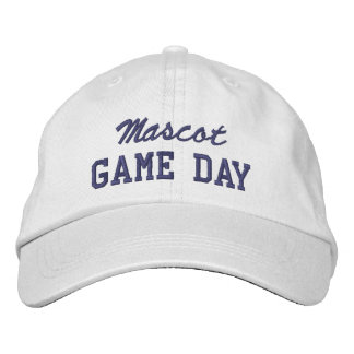 Casquette Brodée Mascotte ou nom d'équipe personnalisé pour le jour