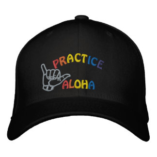 Casquette Brodée Maui Pratique Aloha Shaka (Hang Loin)