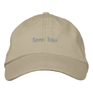 Casquette Brodée M'avez-vous vu ? Chapeau brodé minimaliste