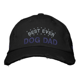 Casquette Brodée Meilleur Chien Toujours Papa Couleur Personnalisée