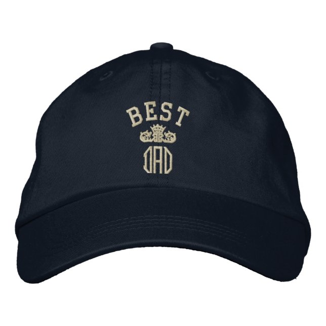 Casquette Brodée Meilleur DAD (Devant)