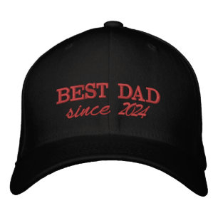 Casquette Brodée Meilleur papa depuis la coutume moderne Père jour