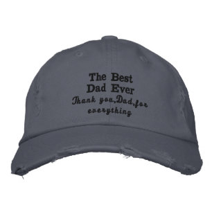 Casquette Brodée Meilleur Père Jamais- Fête des pères Ou Anniver