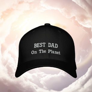 Casquette Brodée MEILLEUR PÈRE Sur La Planète