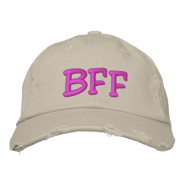 Casquette Brodée Meilleure amie pour toujours (Devant)