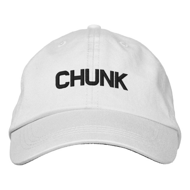 Casquette Brodée Mens Fashion Funny Novelty Golf CHUNK (Devant)