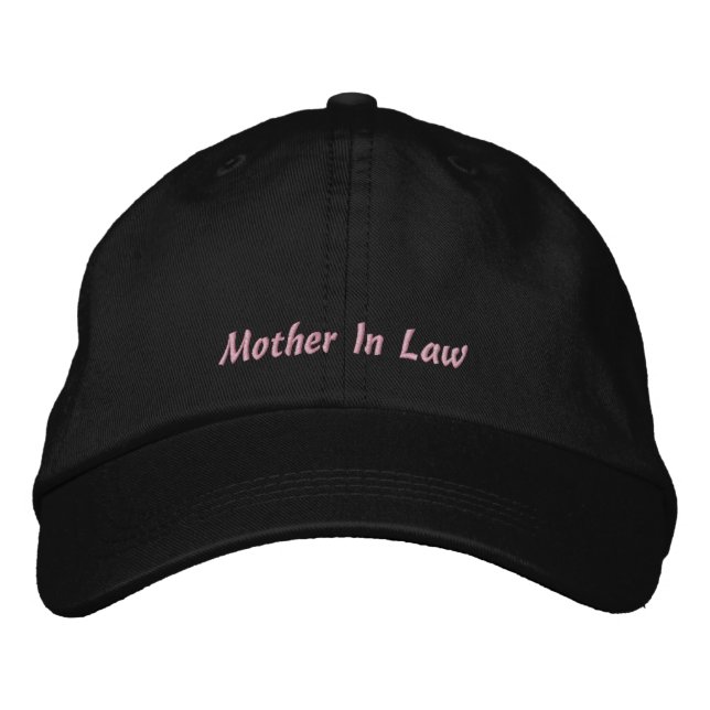 Casquette Brodée Mère en droit (Devant)