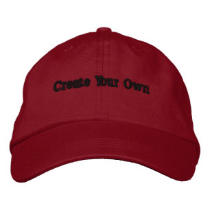 Casquette Brodée Micro-fois Créez votre propre nom ou votre propre