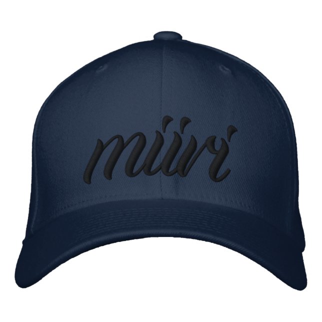 Casquette brodée MIIRI (Devant)