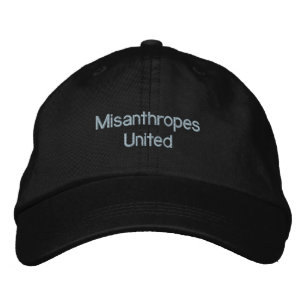 Casquette Brodée Misanthropes unis