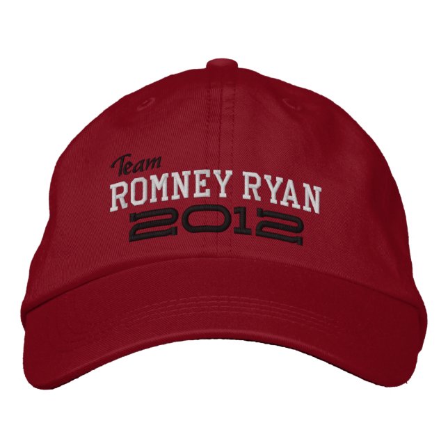 Casquette Brodée Mitt Romney Paul Ryan 2012 (Devant)