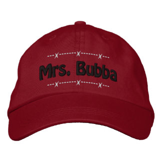 Casquette Brodée Mme Bubba Funny Redneck Surnom