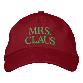 Casquette Brodée Mme Claus