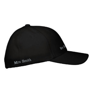 Casquette Brodée Mme Smith, Couple, Personnalisée M & Mme.