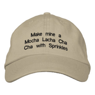Casquette Brodée Mocha Lacha