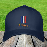 Casquette Brodée Mode France & Drapeau / Frances Patriotes<br><div class="desc">Casquettes brodés : France & France Drapeau mode baseball / chapeaux camionneurs pour les patriotes français - amour mon pays,  voyage,  vacances / fans de sport</div>