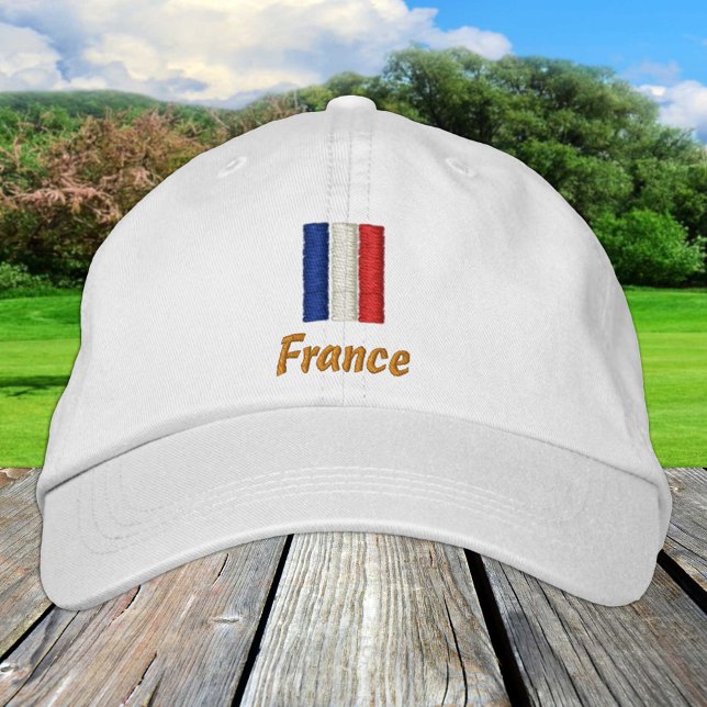 Casquette Brodée Mode France & Drapeau / Frances Patriotes (Créateur téléchargé)