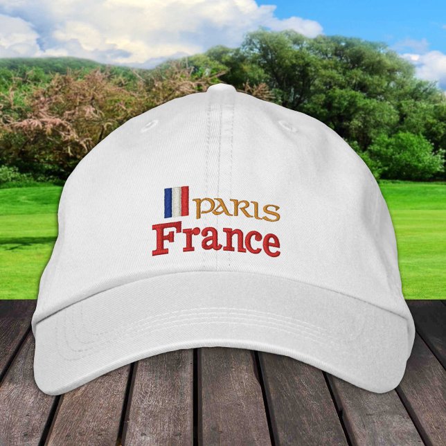Casquette Brodée Mode Paris & France / Patriotes du drapeau françai (Créateur téléchargé)