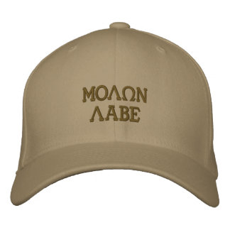 Casquette Brodée Molon Labe (Venez les prendre)