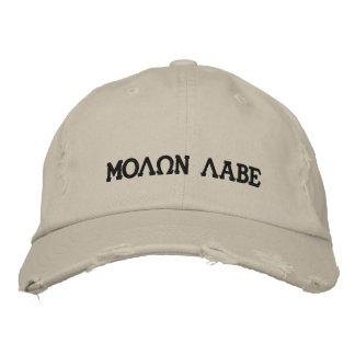 Casquette Brodée Molon Labe (Venez les prendre)