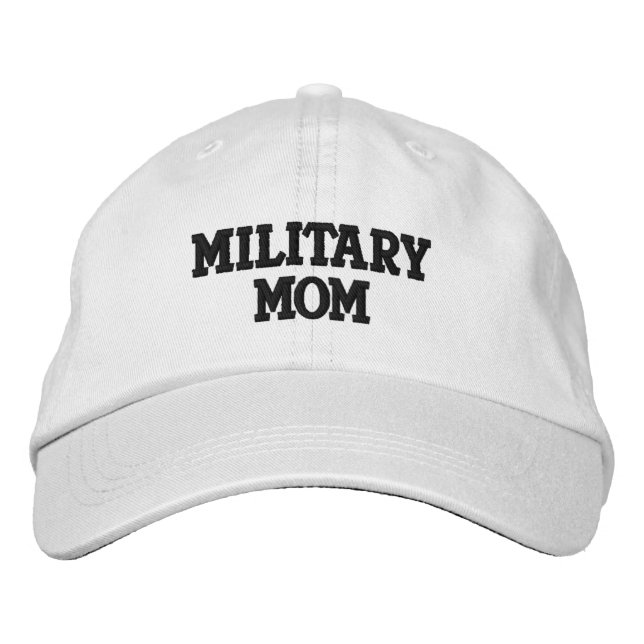 CASQUETTE BRODÉE MOM MILITAIRE (Devant)