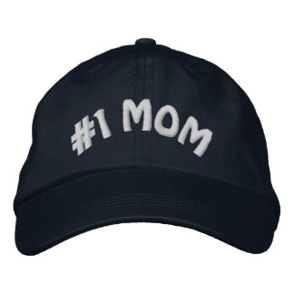 Casquette Brodée Mondes mignons Meilleur Numéro Un #1 Maman