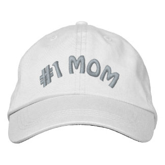 Casquette Brodée Mondes mignons Meilleur Numéro Un #1 Maman