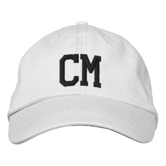 CASQUETTE BRODÉE MONOGRAM CM HATS