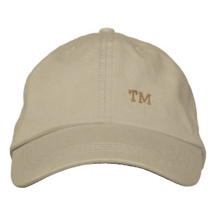 Casquette Brodée Monogramme personnalisé