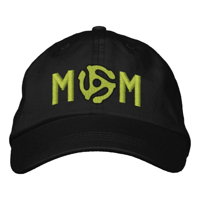Casquette Brodée Monogramme Personnaliser 45 espaceur DJ brodé casq (Devant)