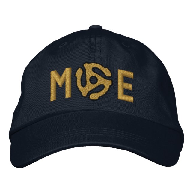 Casquette Brodée Monogramme Personnaliser 45 espaceur DJ brodé casq (Devant)