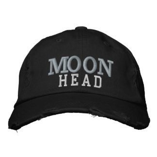 Casquette Brodée Moon Head Hat : By Approachable Wolf ( J.H.T. )
