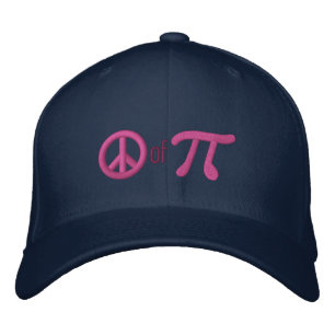 Casquette Brodée Morceau de tarte comme dans la paix de pi