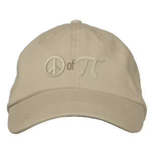 Casquette Brodée Morceau de tarte comme dans la paix de pi