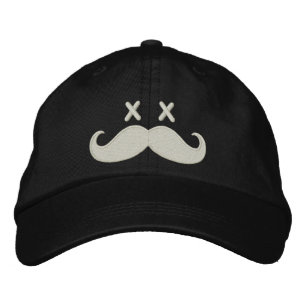 Casquette Brodée Moustache morte