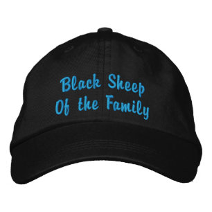 Casquette Brodée Mouton noir de la famille