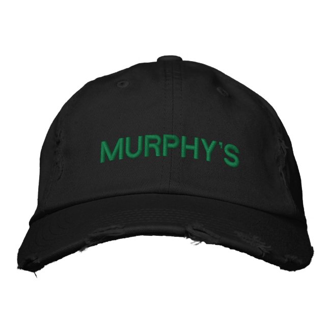 CASQUETTE BRODÉE MURPHY'S (Devant)