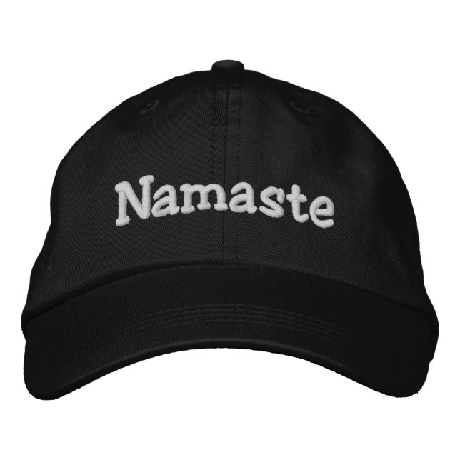 Casquette Brodée Namaste (Devant)