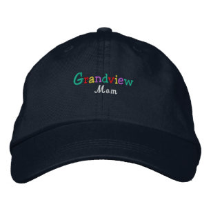 Casquette Brodée Namedrop Nation_Grandview Maman multicolore